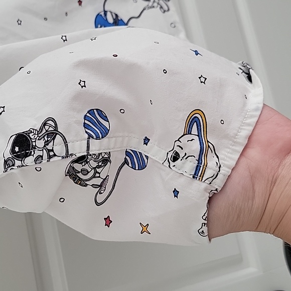 Eighty Eight Space Themed Button-Down Camp Shirt - Picture 7 of 12